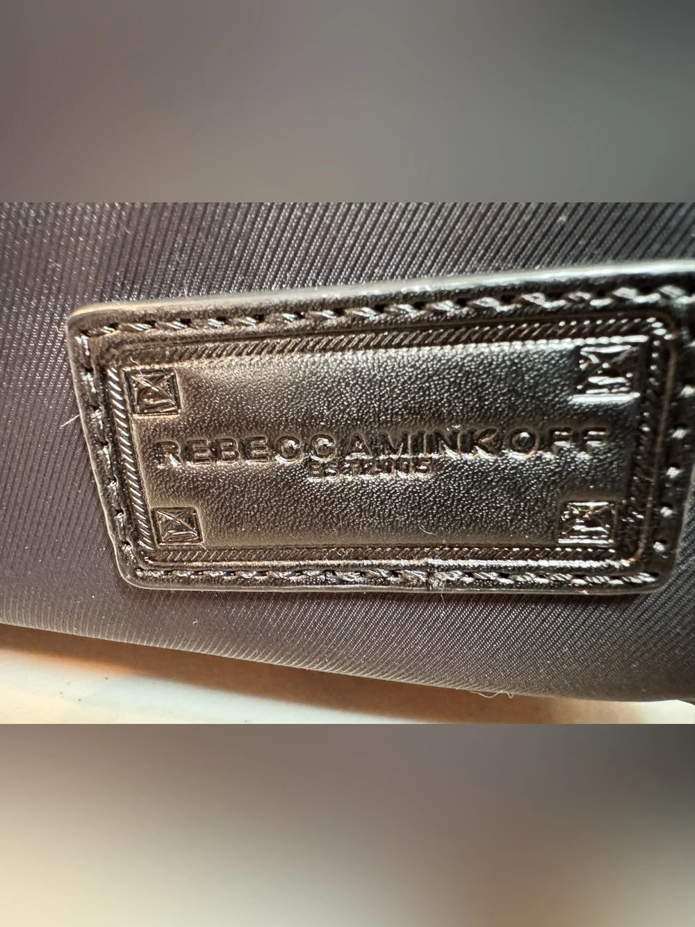 Rebecca Minkoff Black Nylon Backpack